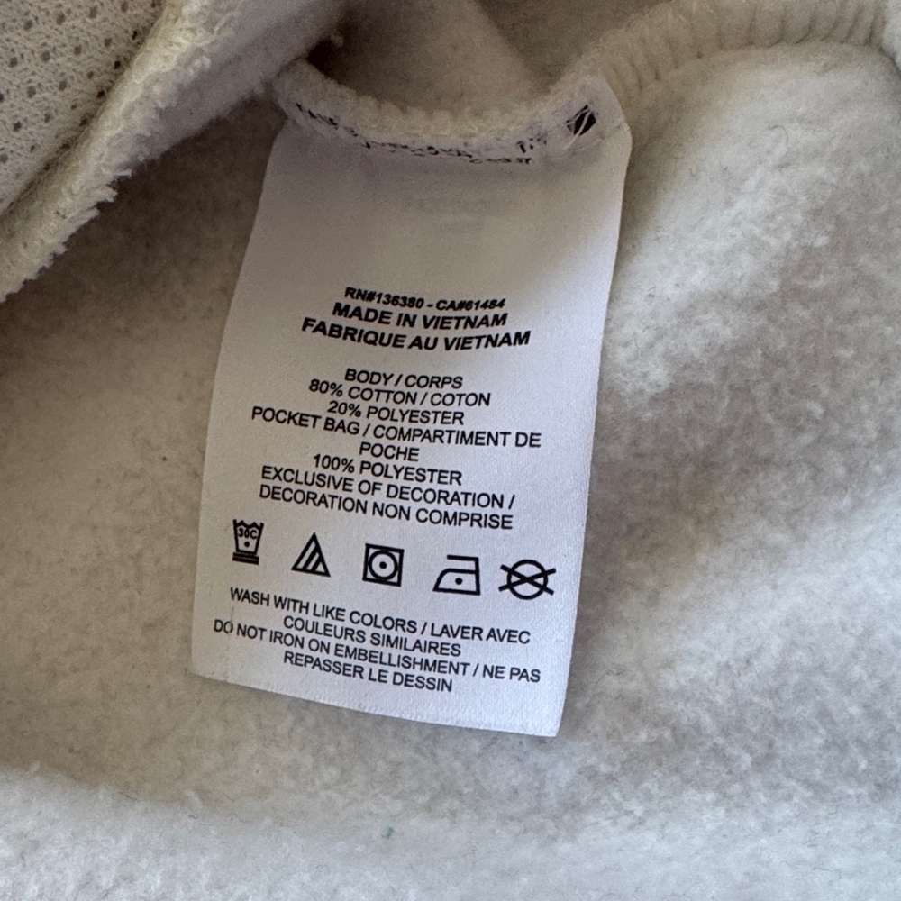 Nike White and Green Hoodie - Picture 7 of 7